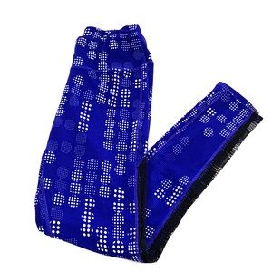 POP Fit Graphic Print Leggings With Mesh Netting